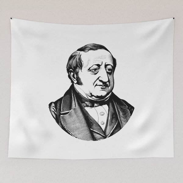 Item preview, Gioachino Rossini Italian Composer designed and sold by NTGUILTY.