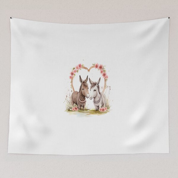 Item preview, Just a Girl who loves Donkeys designed and sold by med-shop15.