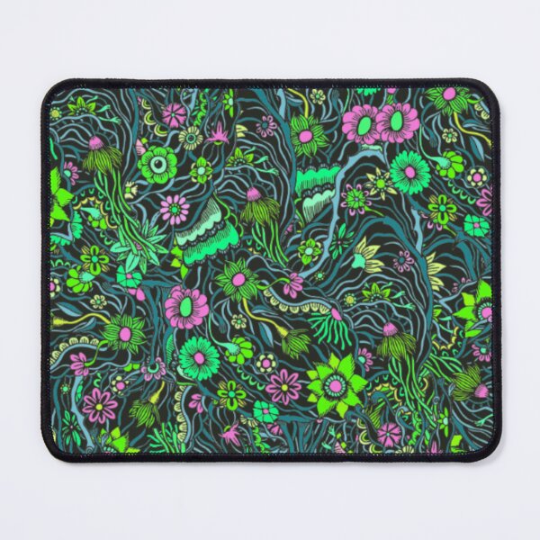 Item preview, Psihedelic design with flowers designed and sold by ArtAngiTresors.