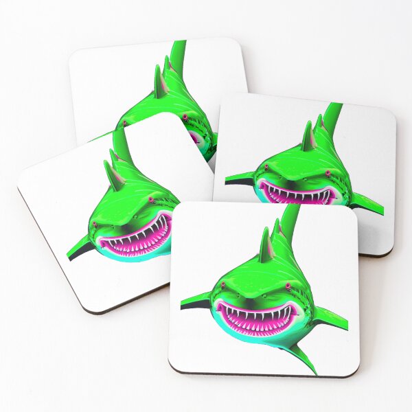 Item preview, Neon Green Shark designed and sold by YotZee.