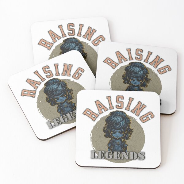 Item preview, Raising Legends Badass Mom designed and sold by Top-Bot.