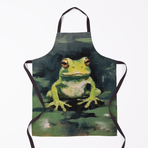 Item preview, A Very Serious Frog in a Pond designed and sold by YoPedro.