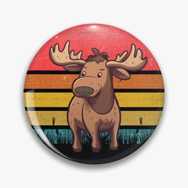 Artikelvorschau, Moose Vintage Retro Sunset entworfen und verkauft von rafaeltto.