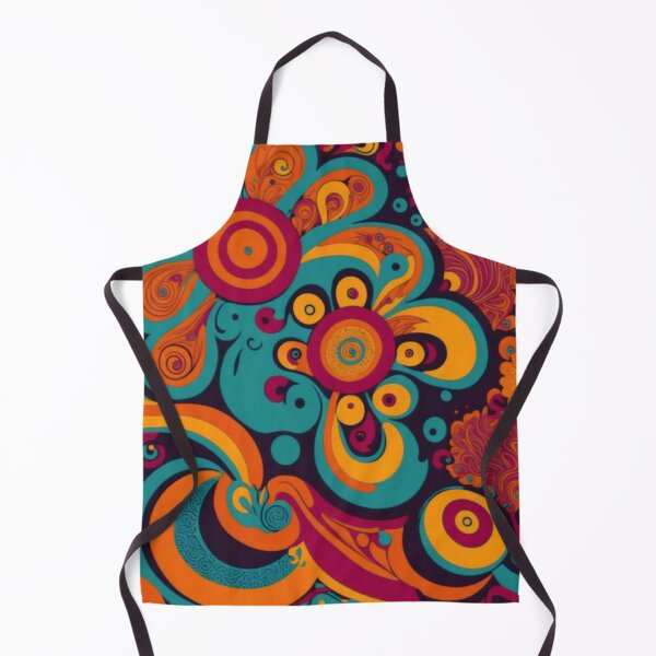 Item preview, Flower Power Colourful Flower Pattern designed and sold by druidwolfart.