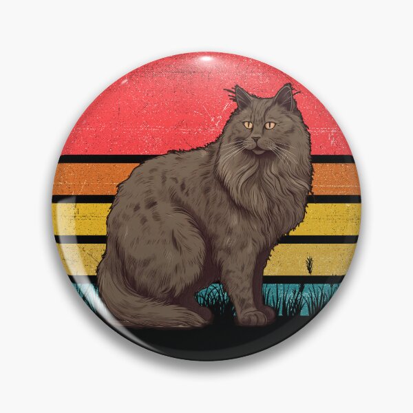 Item preview, Nebelung Cat Vintage Retro Sunset designed and sold by rafaeltto.