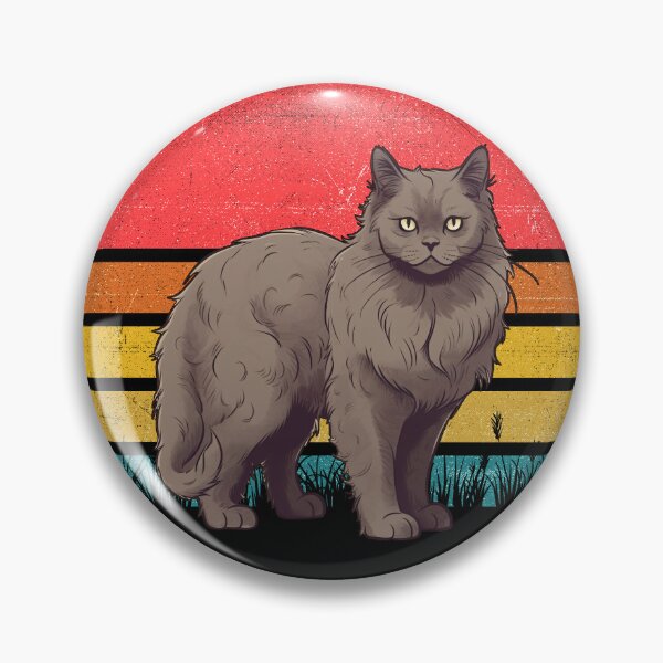 Item preview, Nebelung Cat Vintage Retro Sunset designed and sold by rafaeltto.