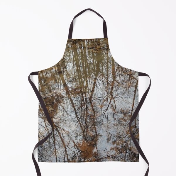 Item preview, A reflection of the autumn atmosphere in a puddle designed and sold by Crafty Fox & Art Panda ♥️.