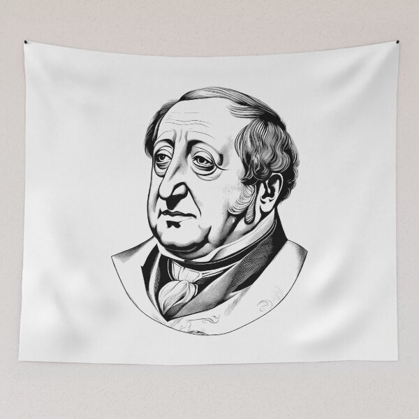 Item preview, Gioachino Antonio Rossini Italian composer designed and sold by NTGUILTY.
