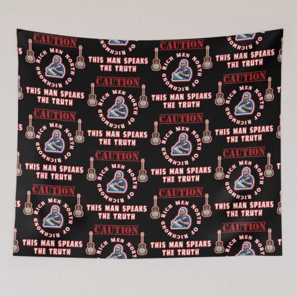 Item preview, Rich Men North Of Richmond designed and sold by WoodburyLake.