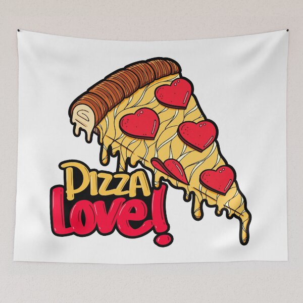 Item preview, Pizza Love! designed and sold by psydrian.