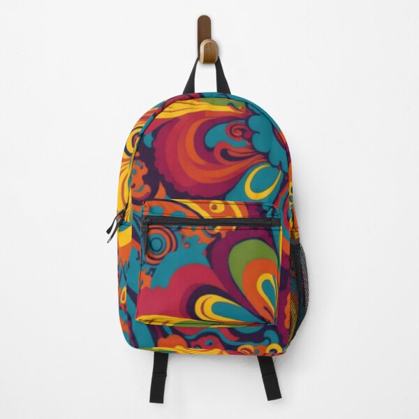 Item preview, Flower Power Colourful Flower Pattern designed and sold by druidwolfart.