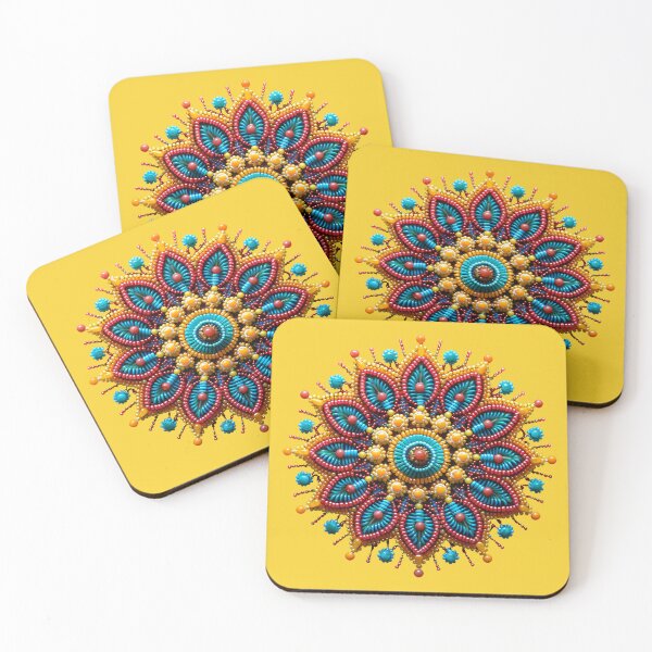 Item preview,  Beaded Elegance: Solar Mandala Delight designed and sold by TriarArt.