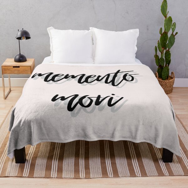 Item preview, Phrases Stoics "Memento Mori" Typography Vll Style Quote Stoic memento mori designed and sold by StoicWarrior.