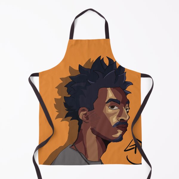Item preview, Stylish man with orange background designed and sold by guillostower.