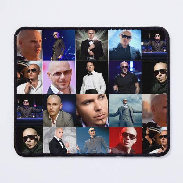 Item preview, Pitbull Singer Photo Collage designed and sold by GoghGetta.