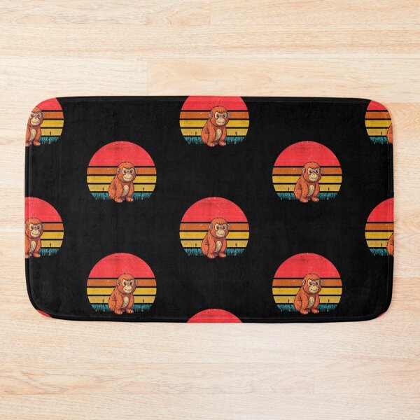Item preview, Orangutan Vintage Retro Sunset designed and sold by rafaeltto.