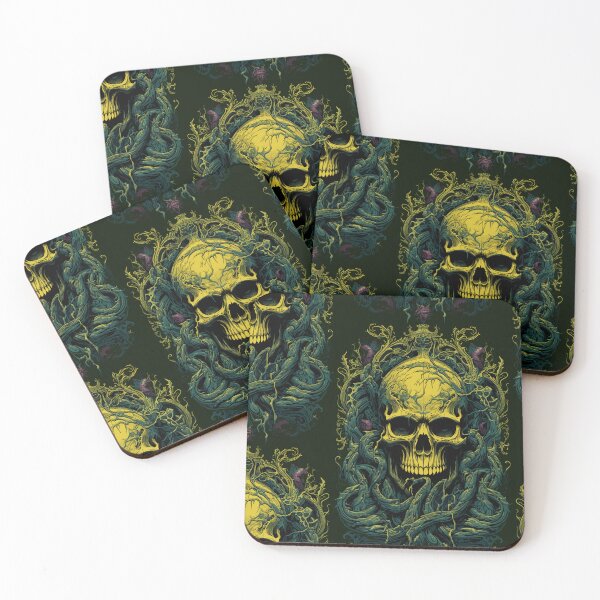 Item preview, Yellow Guardian of Skulls: Enigmatic Forest Keeper designed and sold by ngness.