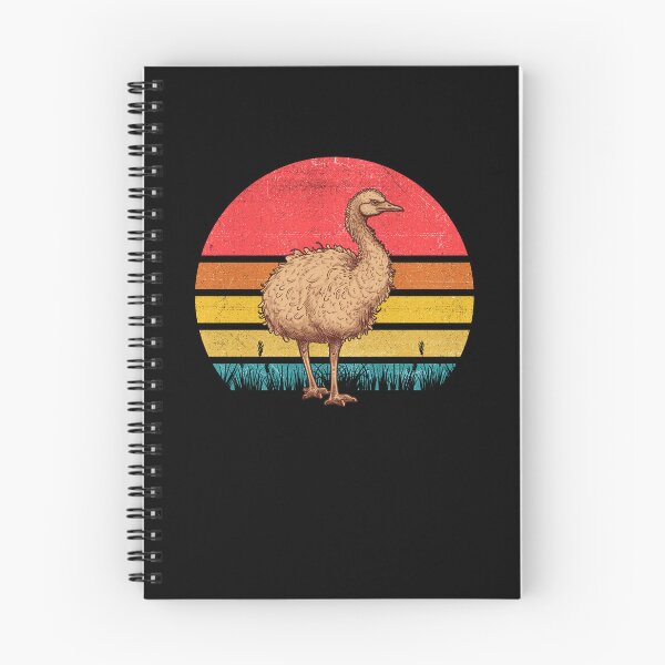 Item preview, Ostrich Vintage Retro Sunset designed and sold by rafaeltto.