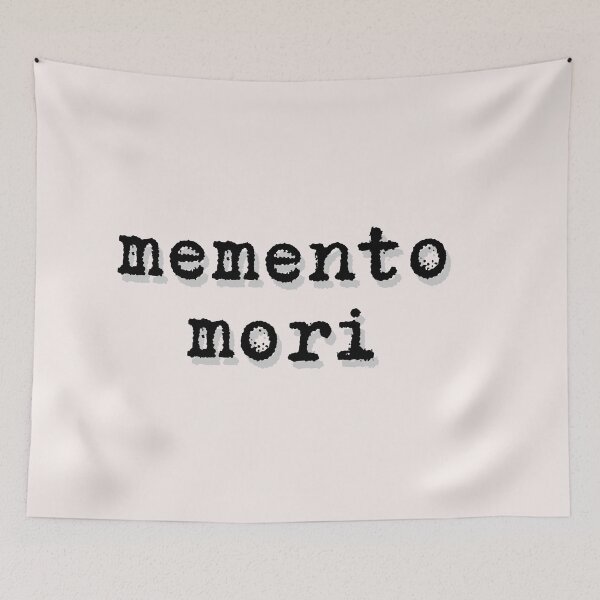 Item preview, Phrases Stoics "Memento Mori" Typography lX Style Quote Stoic memento mori designed and sold by StoicWarrior.
