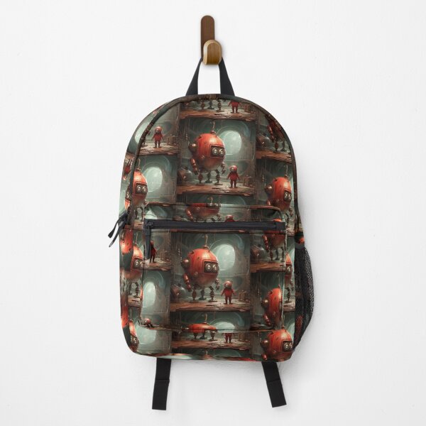 Item preview, Round Red Robot and Mate designed and sold by Peter LOPEZ.