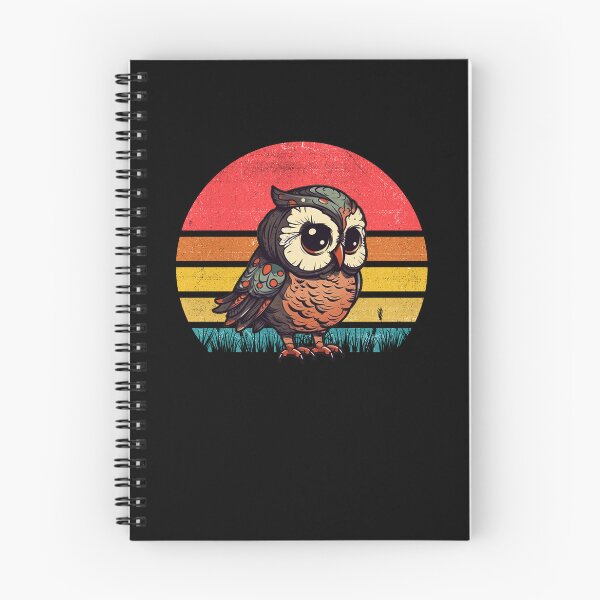 Artikelvorschau, Owl Vintage Retro Sunset entworfen und verkauft von rafaeltto.