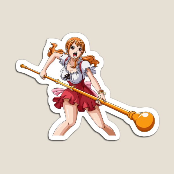 Wano; Nami and Zeus,  Sticker for Sale by SpookyKlauser