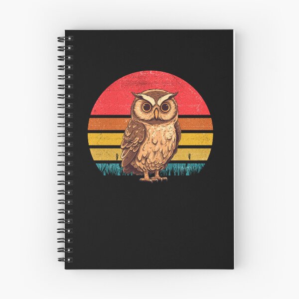 Artikelvorschau, Owl Vintage Retro Sunset entworfen und verkauft von rafaeltto.