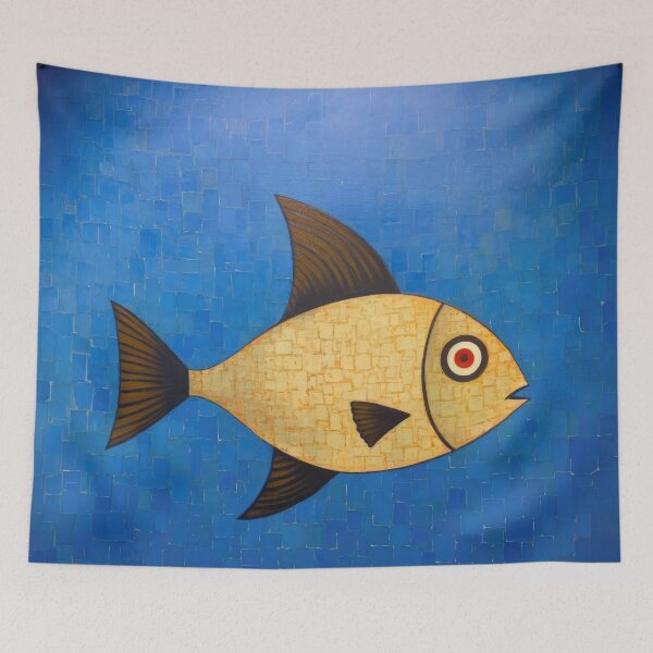 Item preview, Black Finned Yellow Fish designed and sold by YoPedro.