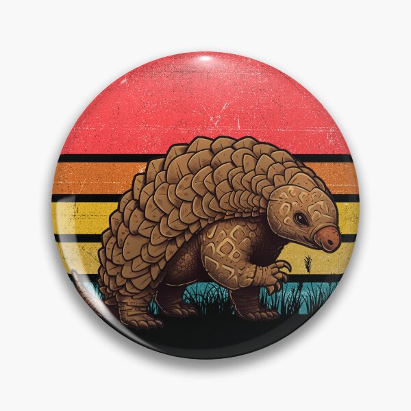 Item preview, Pangolin Vintage Retro Sunset designed and sold by rafaeltto.