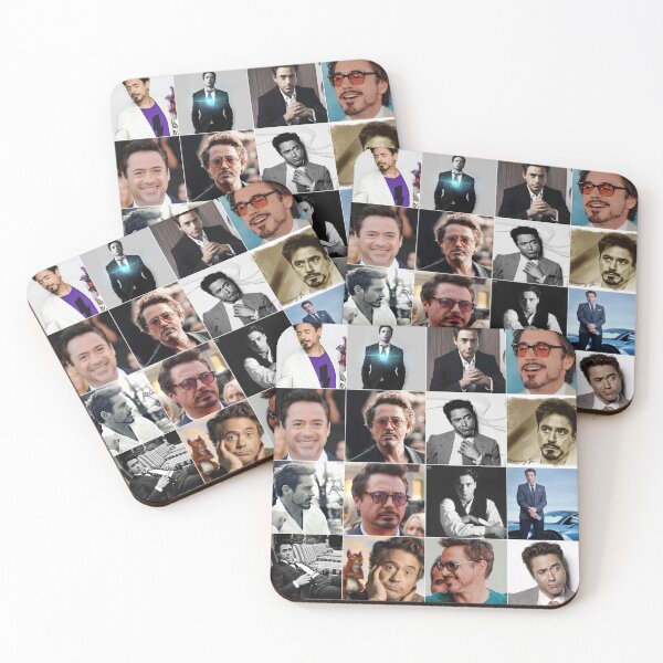Item preview, Robert Downey Jr Photo Collage designed and sold by GoghGetta.