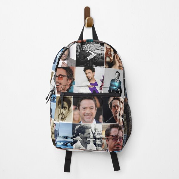 Vista previa del artículo con la obra «Collage de fotos de Robert Downey Jr.», diseñado y vendido por GoghGetta.
