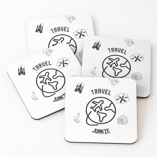 Item preview, Wander in Style: Travel Junkie Apparel & Accessories designed and sold by ProViper Creativity.