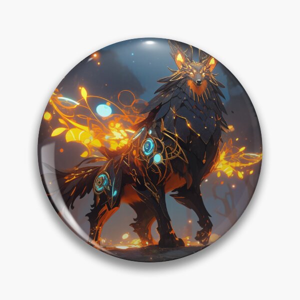 Item preview, Kospell the Artifice Wolf designed and sold by IvattaviCreates.