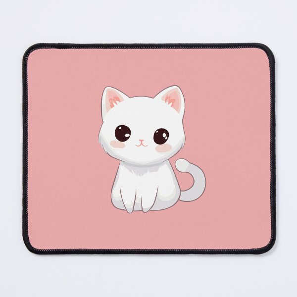 Item preview, Adorable white kitten sitting designed and sold by LookByLau.