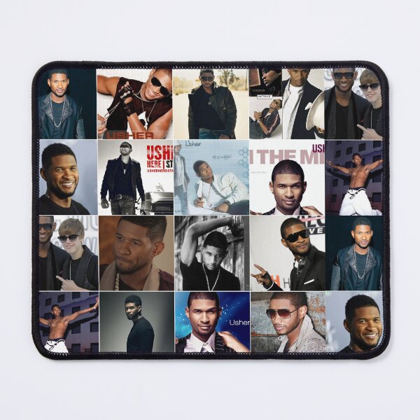 Item preview, Usher Singer Photo Collage designed and sold by GoghGetta.