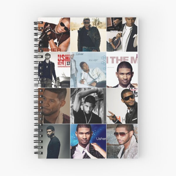 Item preview, Usher Singer Photo Collage designed and sold by GoghGetta.