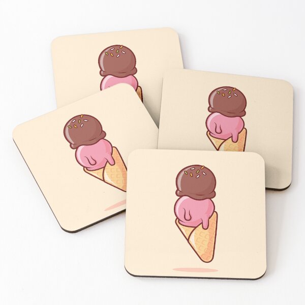 Item preview, Floating Ice Cream Cone Cartoon designed and sold by hjian8219.
