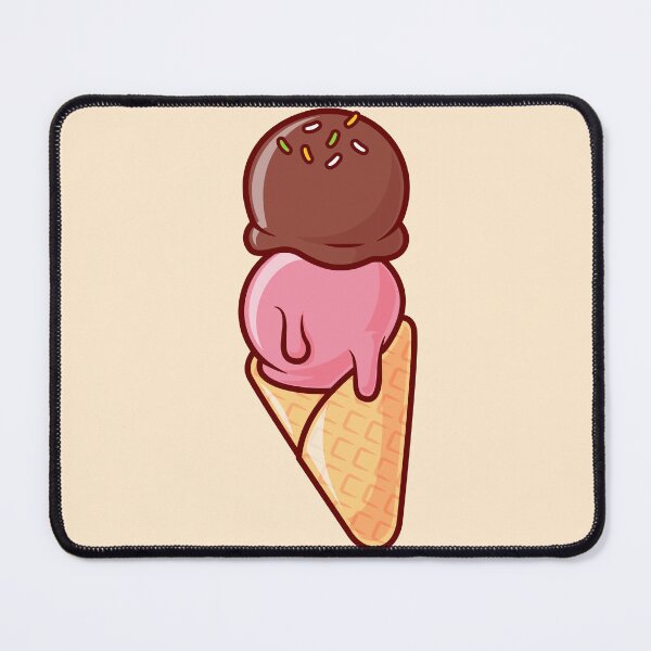 Item preview, Floating Ice Cream Cone Cartoon designed and sold by hjian8219.