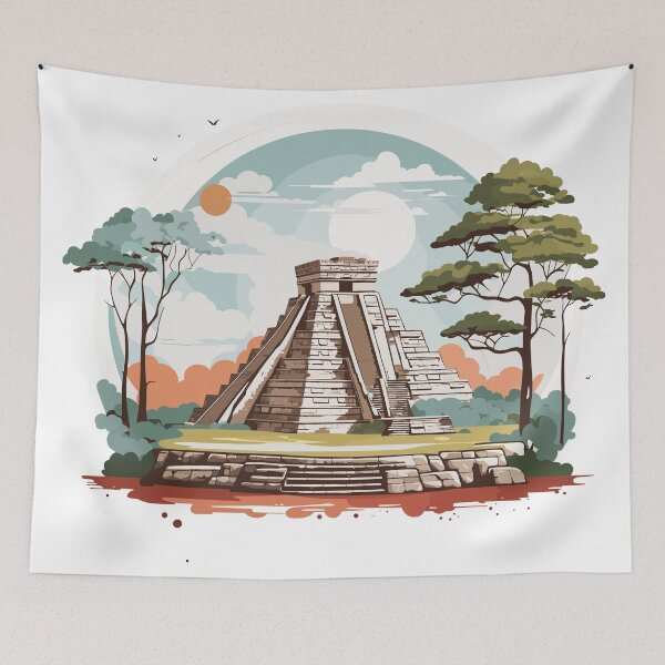 Item preview, Chichen Itza Pyramid 1 designed and sold by LaloParker.