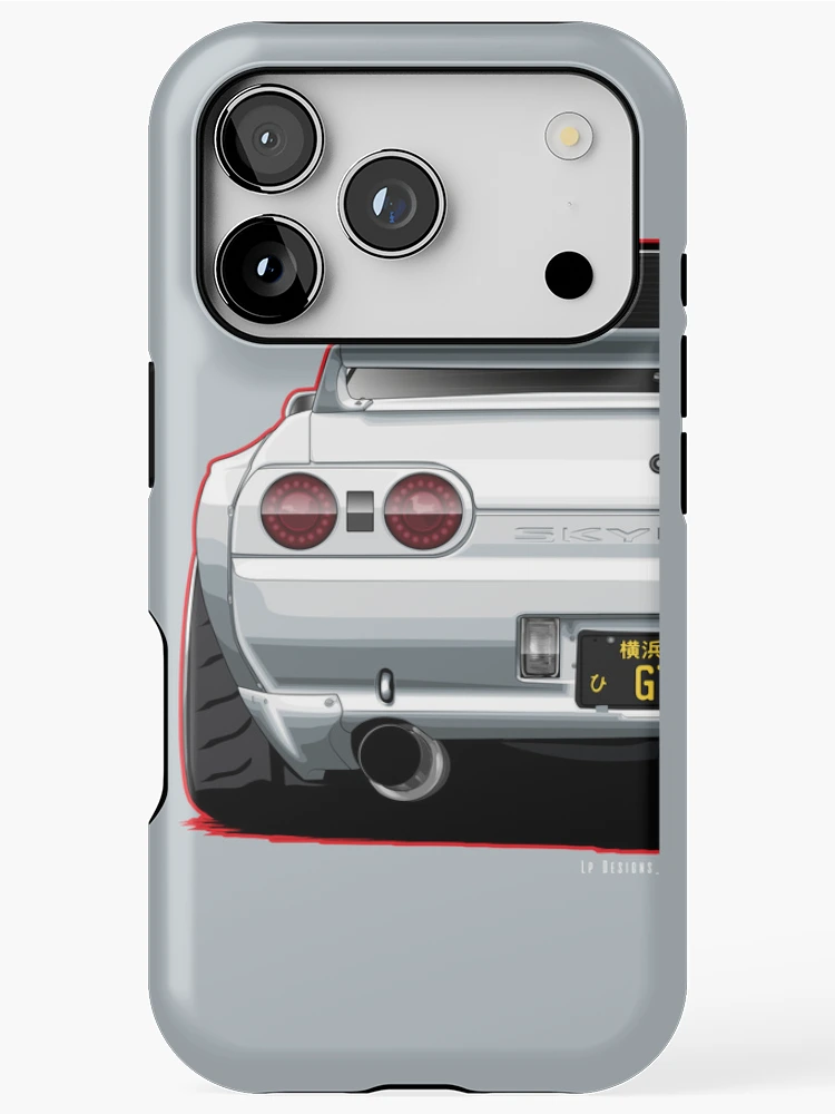 Thumbnail 1 of 4, iPhone Case, GT-R R32 - Frame designed and sold by LpDesigns_.