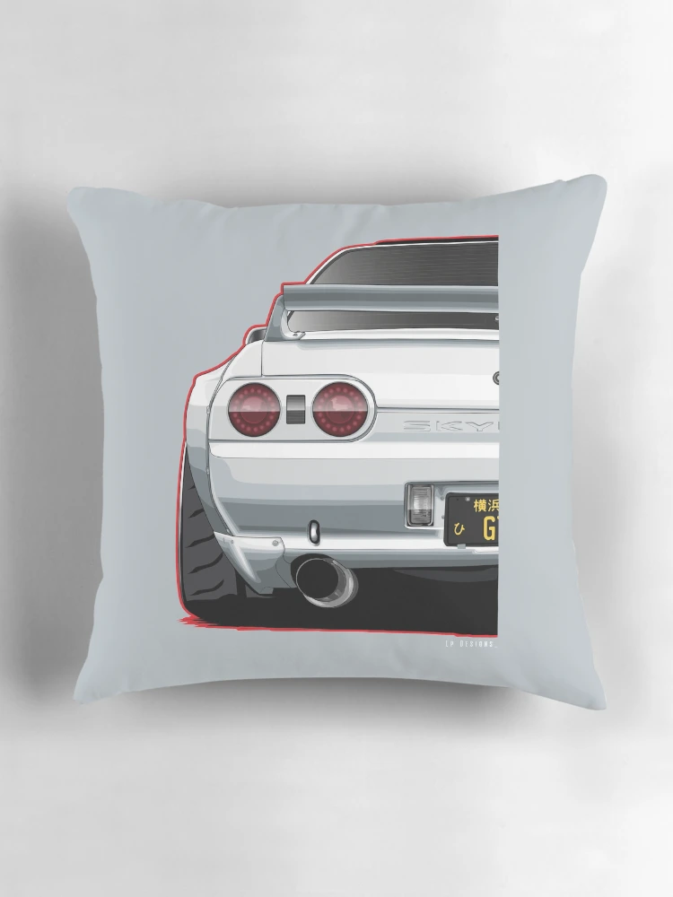 Thumbnail 3 of 4, Pillow, GT-R R32 - Frame designed and sold by LpDesigns_.