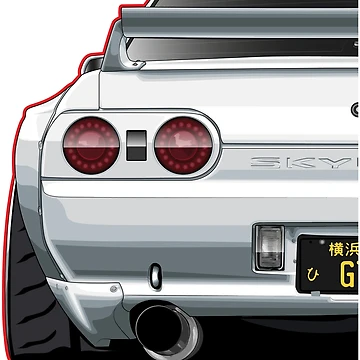 Artwork thumbnail, GT-R R32 - Frame by LpDesigns_