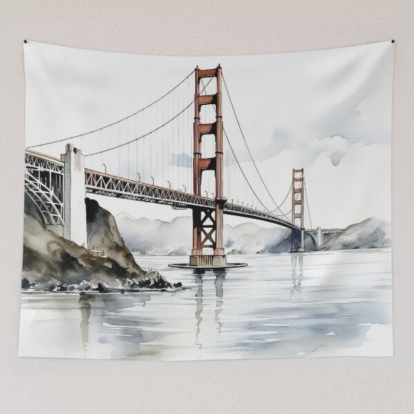 Item preview, Golden Gate Bridge designed and sold by Infinatecrypto.