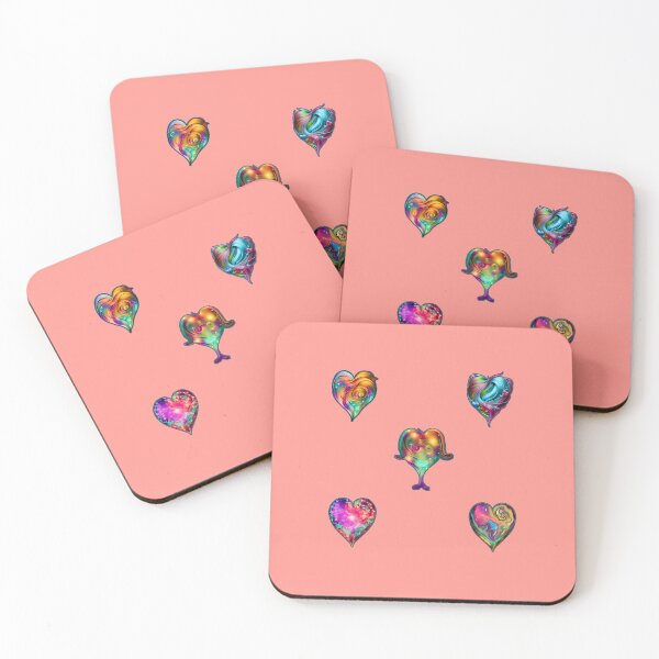 Item preview, Mermaid Hearts For Five Mermaids - Mermaid Theme Hearts 2 of 5 designed and sold by Beachy.