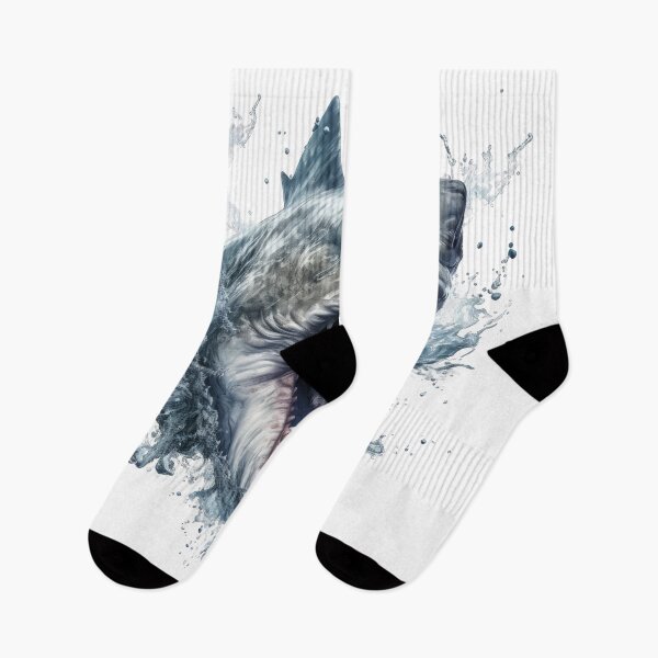 Item preview, Shark Sea Monster Design T-Shirt designed and sold by AIPICCRAFT.