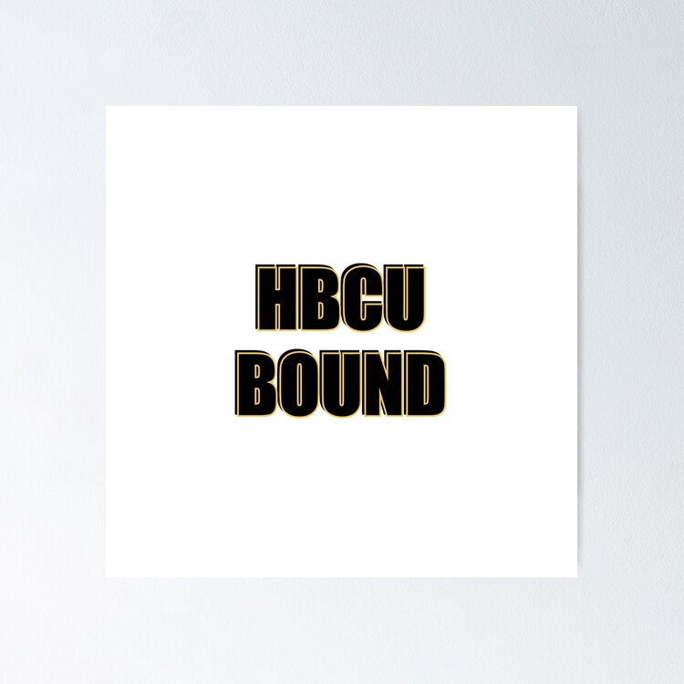 HBCU BOUND - future HBCU graduate Sticker