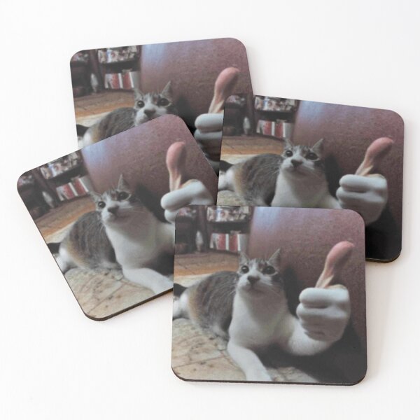 Item preview, Thumbs Up Cat designed and sold by globalthings.