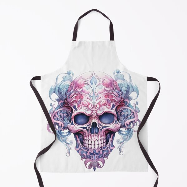 Item preview, Spooky Halloween Pink Skull designed and sold by ArtFromBeyond.