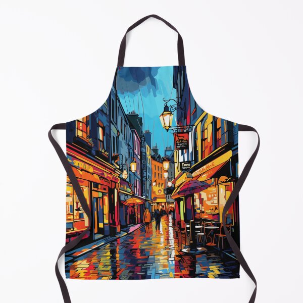 Item preview, A Pop Art Travel Print of Dublin - Ireland designed and sold by StudioRedKoala.