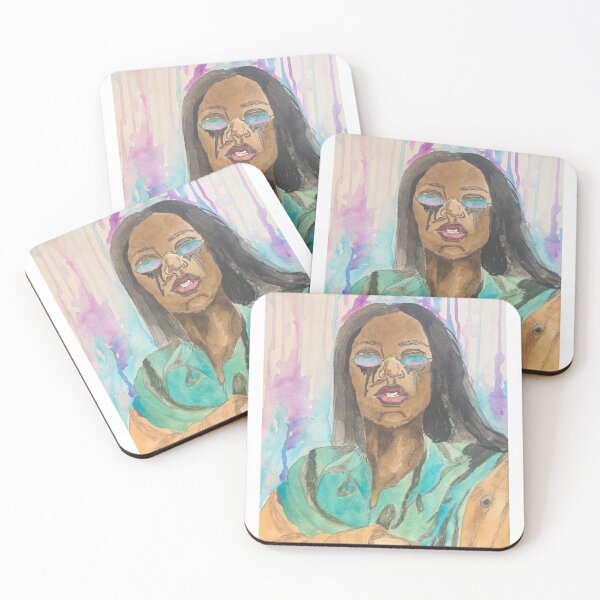 Item preview, Cool Girl with the Shades  designed and sold by SMoneArt.